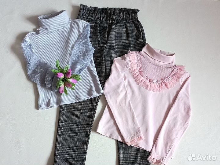 Одежда для девочки пакетом 110 116