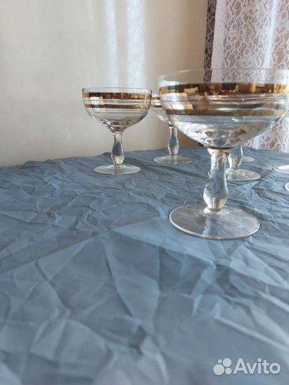 Бокалы шампанки СССР