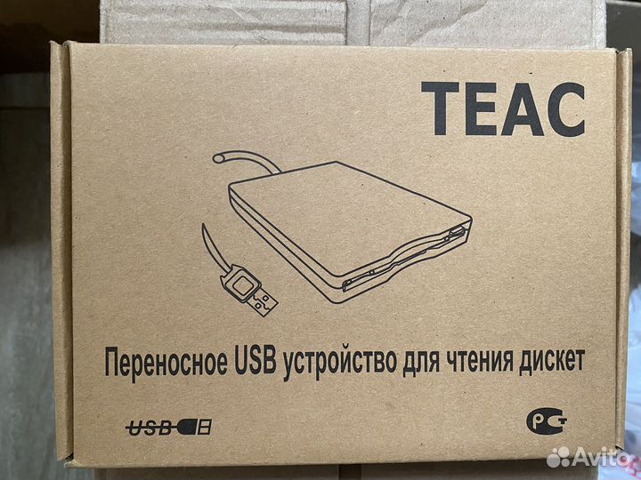 Переносное USB устройство для чтения дискет