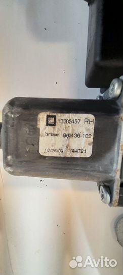 Стеклоподъемник opel insignia astra j