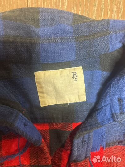 Клетчатая рубашка R-13 оригинал