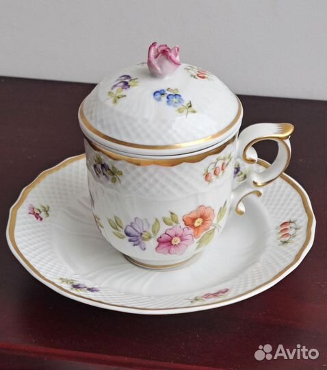 Чайная пара кофейная пара Hollohaza винтаж