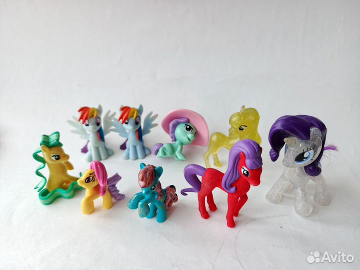 My little pony фигурки пакетом