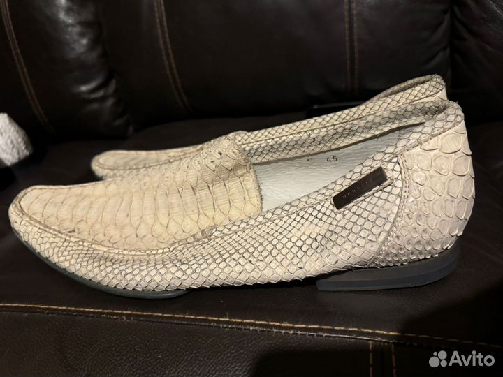 Мокасины мужские Versace оригинал новые
