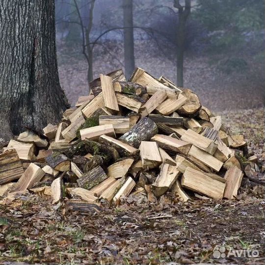 Дрова в мешках