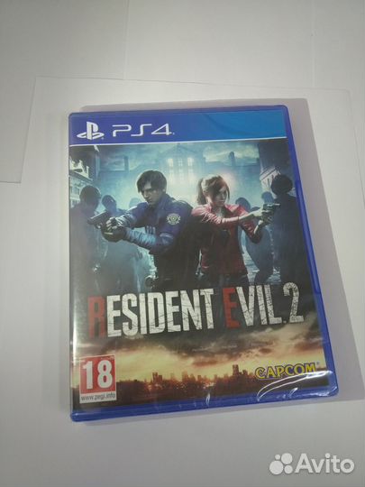 Resident Evil 2 Remake для PS4 новый диск в пленке