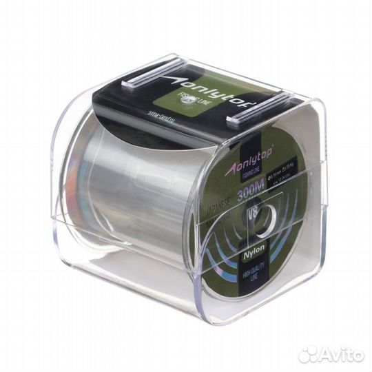 Леска капрон V8 на карпа, диаметр 0.19 мм, 5.55 кг