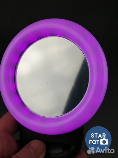 Кольцевая лампа RGB для селфи 11.5см USB A4S