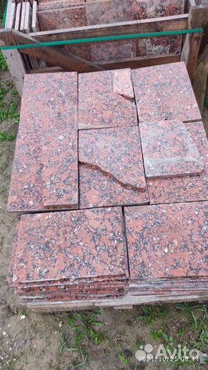 Гранитная плитка бу