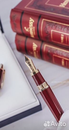 Перьевая ручка montblanc meisterstuck