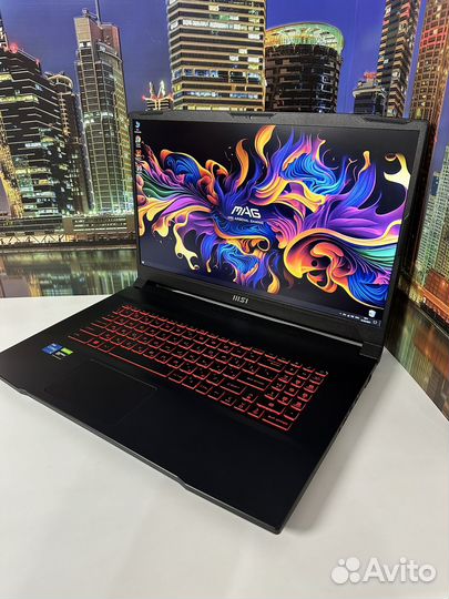 Msi katana 17/i5-11th/GTX1650/32gb/144hz