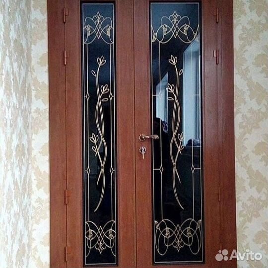 Пластиковая дверь 120х210 62