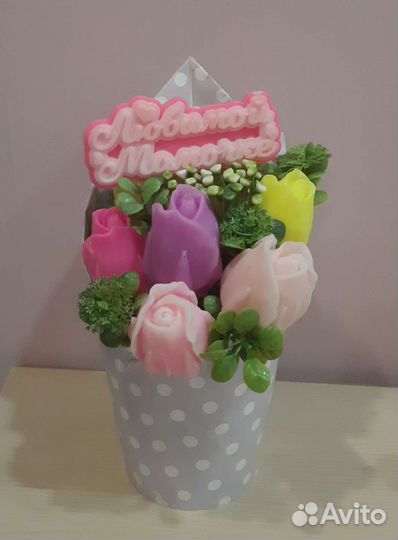 Букет из мыла