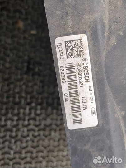 Вентилятор радиатора Opel Antara, 2012