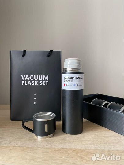 Термос 0,5 с кружками сообразим на троих