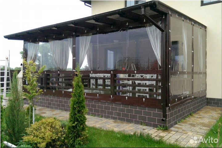 Мягкие окна для дачи