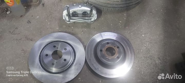 Суппорт Highlander усилиные тормоза тоета