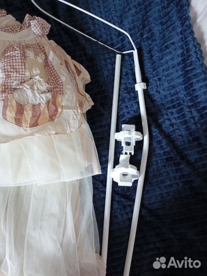 Бортики в кроватку и балдахин