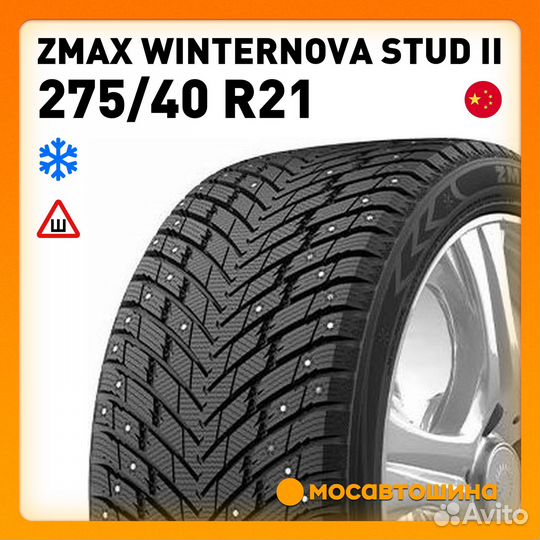Zmax Winternova Stud II 275/40 R21 107T