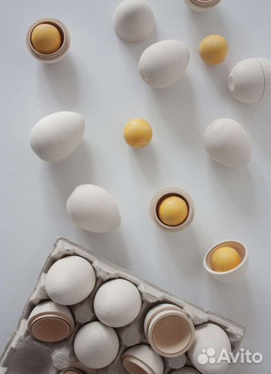 Игрушечная деревянная еда