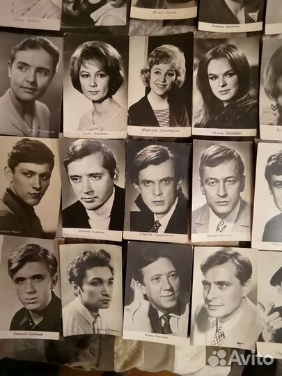Фото актёров советского кино 1960-70х гг