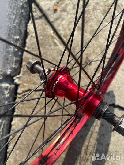 Заднее колесо на bmx