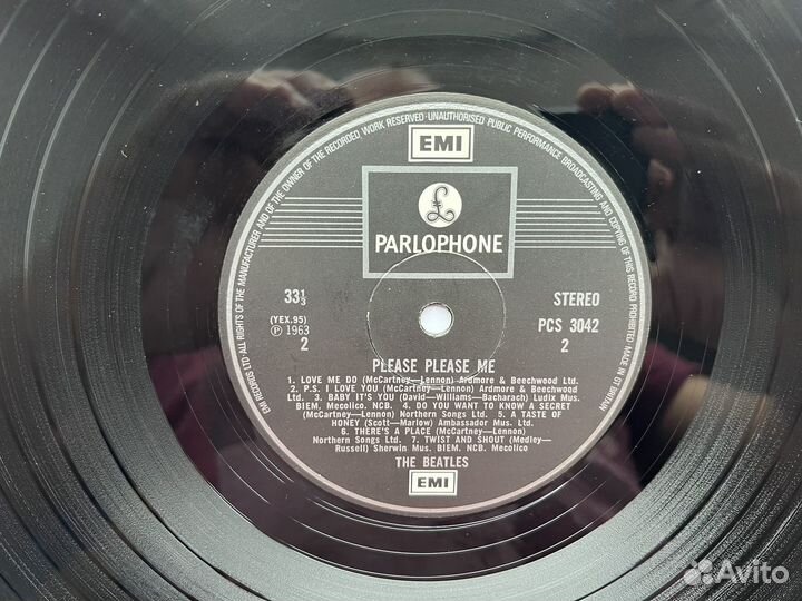 The Beatles – Please Please Me LP / NM- UK 1976г
