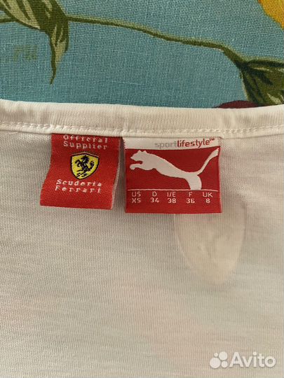 Футболка женская ferrari оригинал