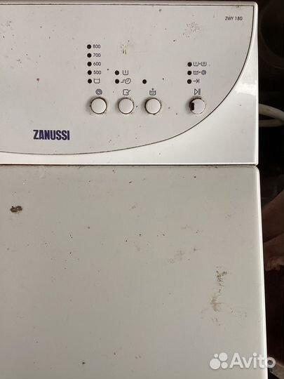 Стиральная машина на запчасти zanussi