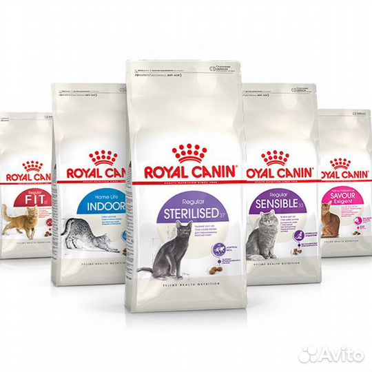 Корма Royal Canin, Delicana, sirius