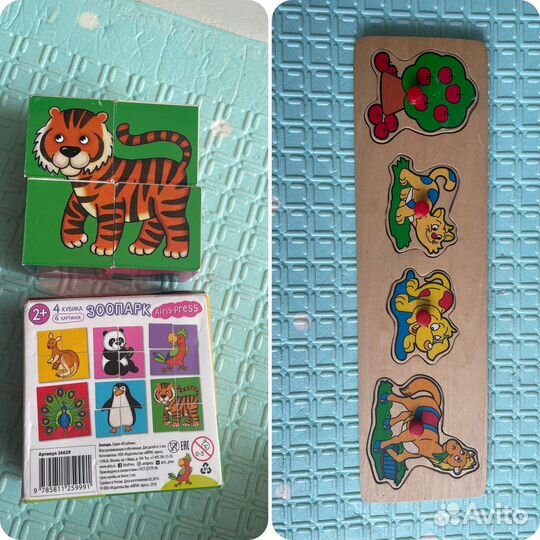 Кубики и сортер