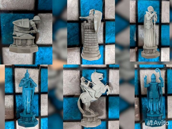 Шахматы Гарри Поттер фигурки/STL-файл