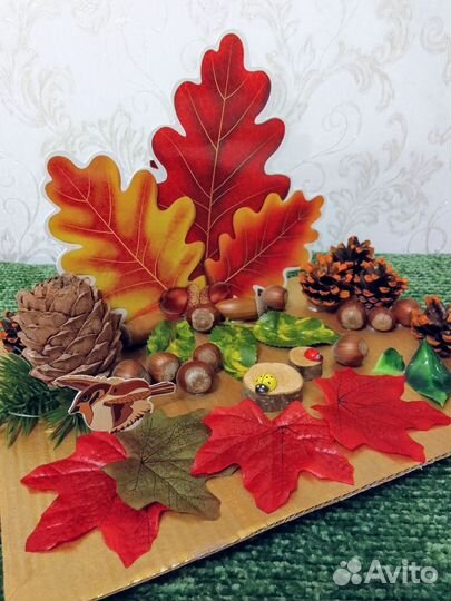 Поделка осенняя Краски осени в детский сад, школу