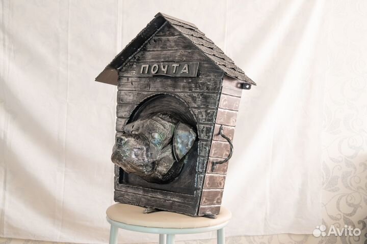 Кованый почтовый ящик Барбос