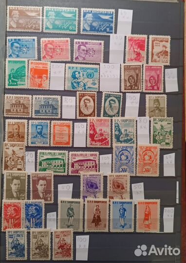 Почтовые марки Албании