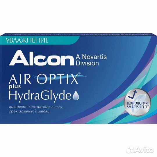 Контактные линзы на месяц Alcon Air Optix