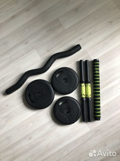 Гантели разборные с грифом 20 кг