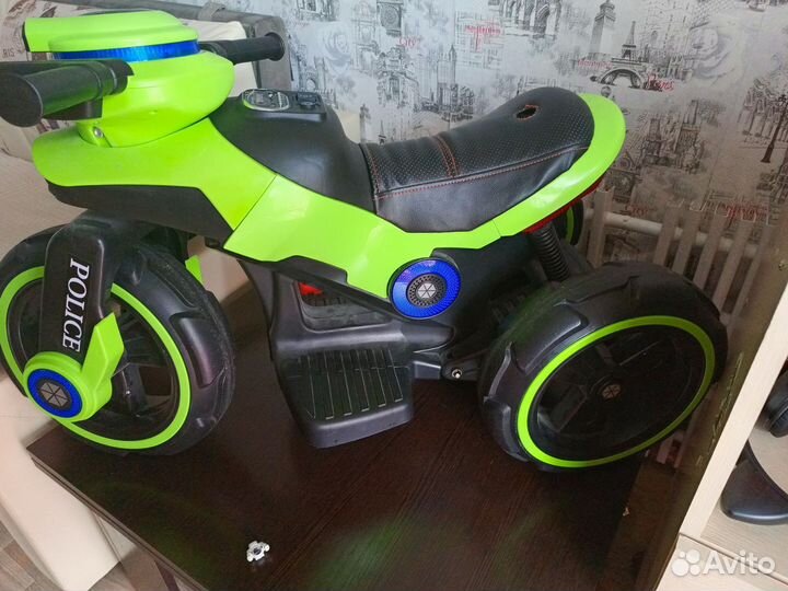 Детский мотоцикл на аккумуляторе