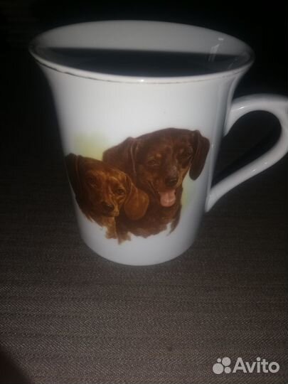 Кружка с породами собак.Производсто bohemia