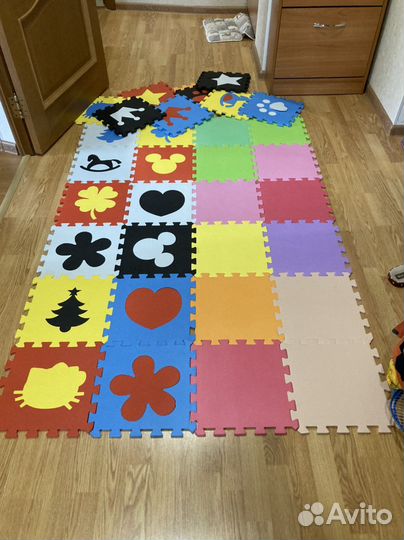Детский коврик пазл