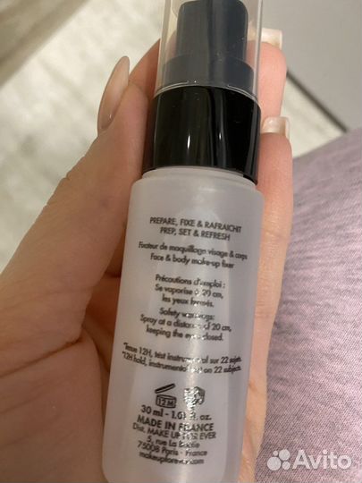 Make up for ever фиксатор макияжа