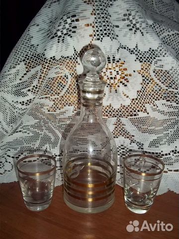 Графин со стопками СССР