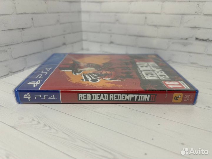 Red dead redemption 2 ps4 (новый диск) игра