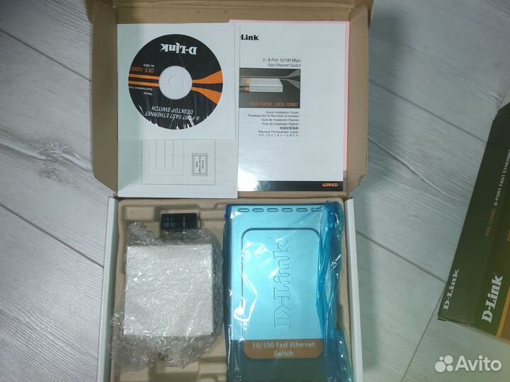 Коммутатор D-Link DES-1008D 8-Port