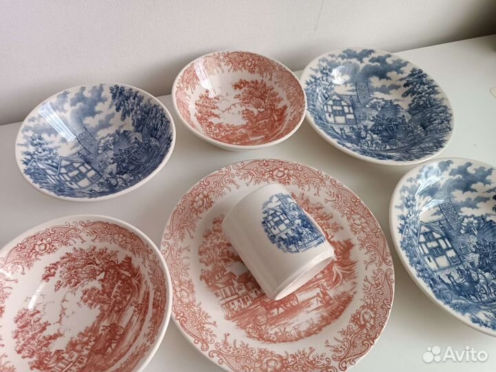 Посуда туаль де жуи в стиле Villeroy boch