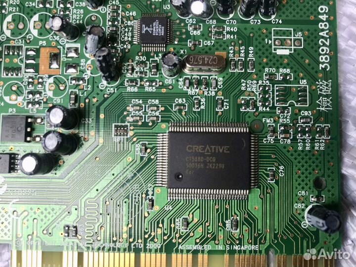 Звуковая карта Creative SB128 pci / CT 4810