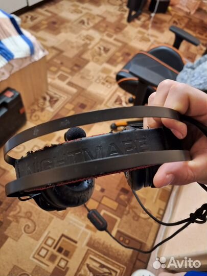 Игровые наушники с микрофоном