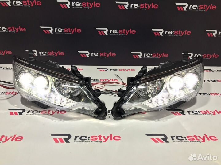 Фары Toyota Camry 55 14-17 2 линзы