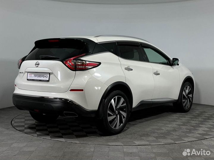 Nissan Murano 3.5 CVT, 2021, 74 665 км