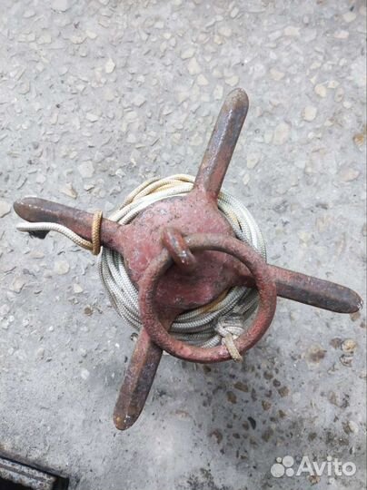 Якорь для лодки катера